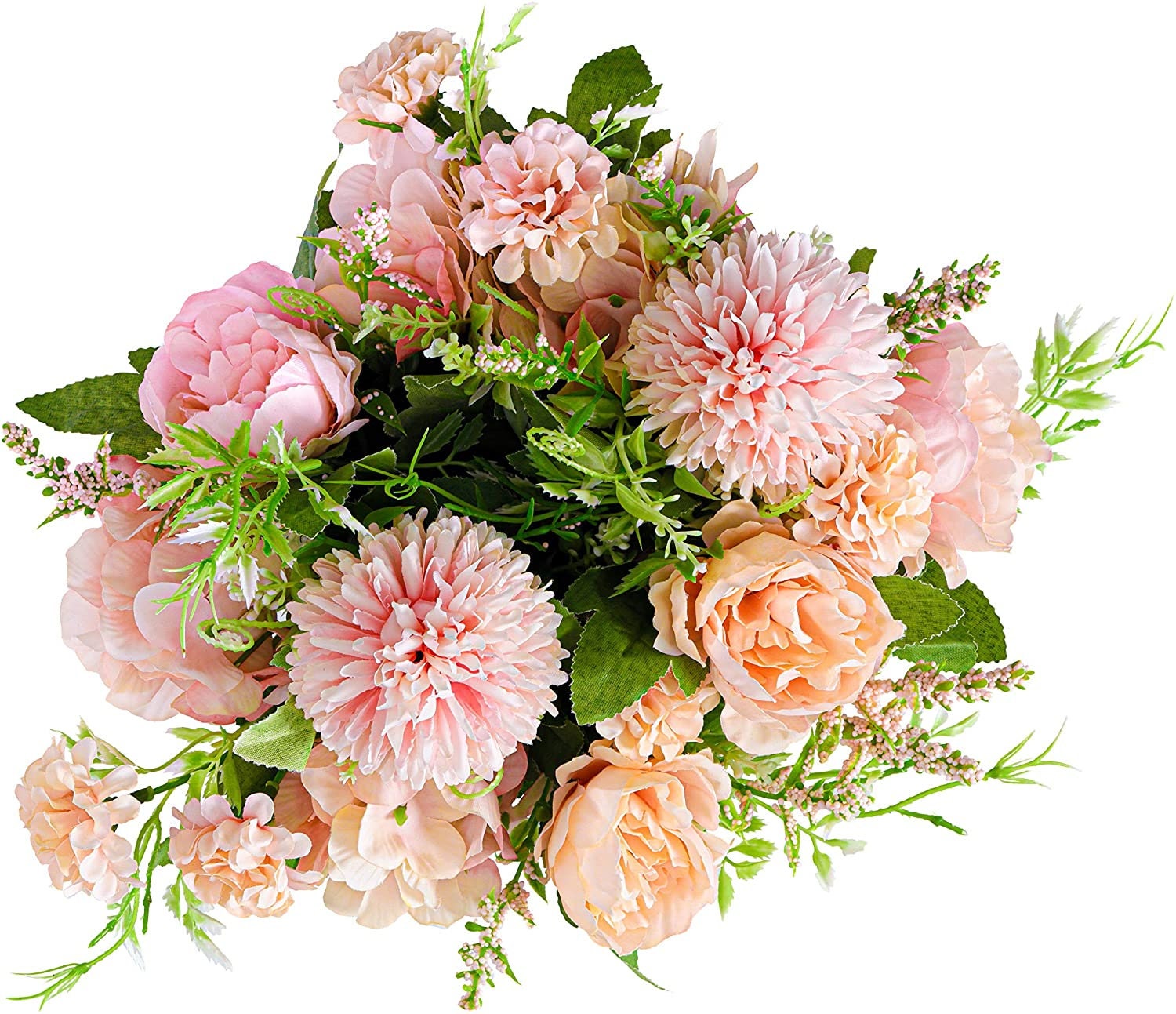 Artificial Flowers Indoors Peony Silk Flowers Bouquet For Home Etsy