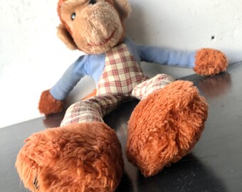 stuffed monkey toys from the 70s