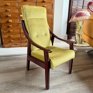 Midcentury Verkäufer Stuhl, Maßstab 1:2 . Vintage Parker Knoll Design