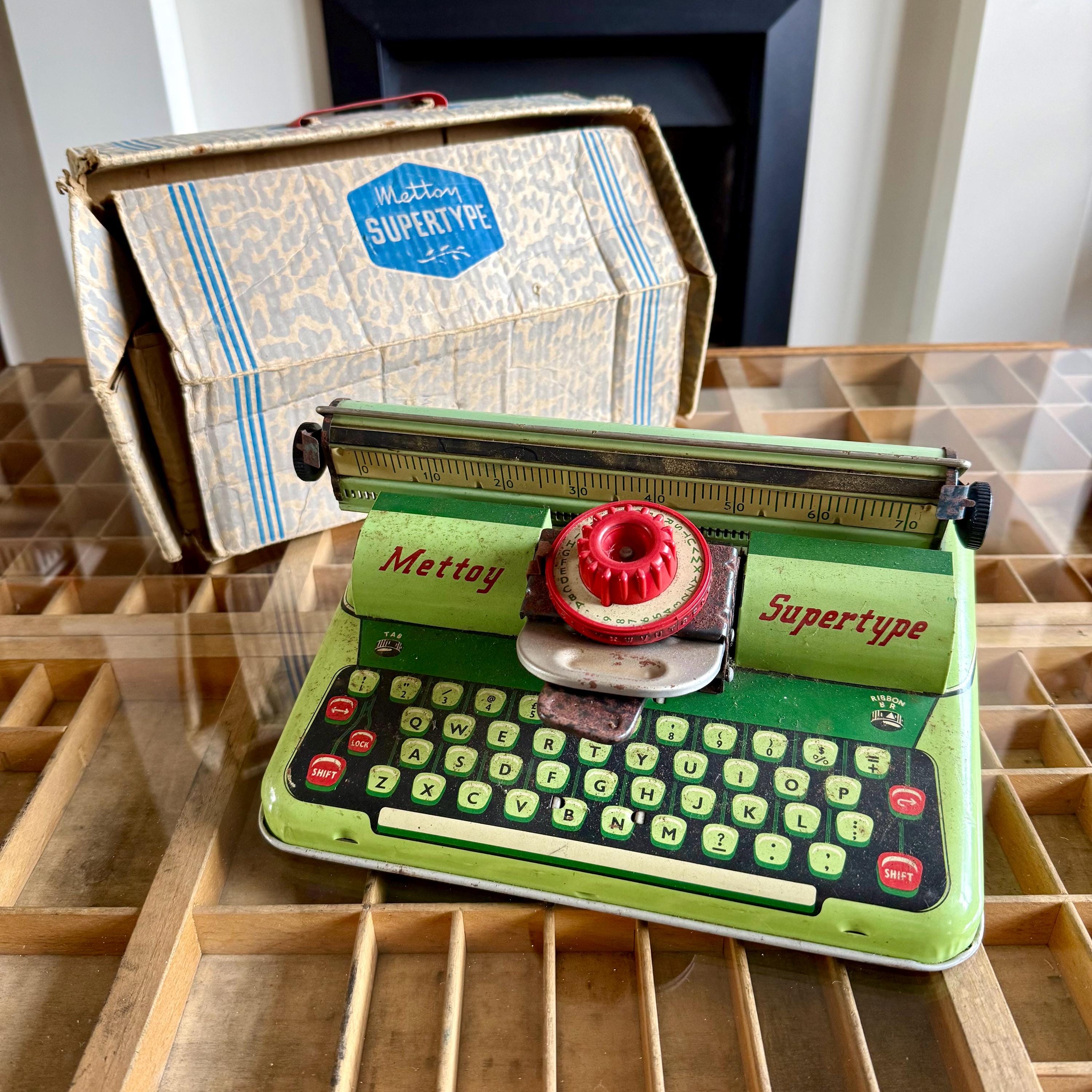 Mettoy Typewriter - Etsy Australia