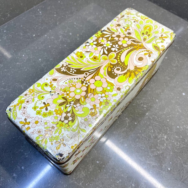 Vintage Cracker Tin Etsy