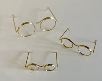 Miniature eyeglasses for dolls 2025