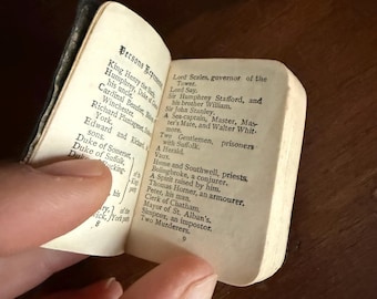 Tiny vintage book. King Henry 2nd Part by William Shakespeare