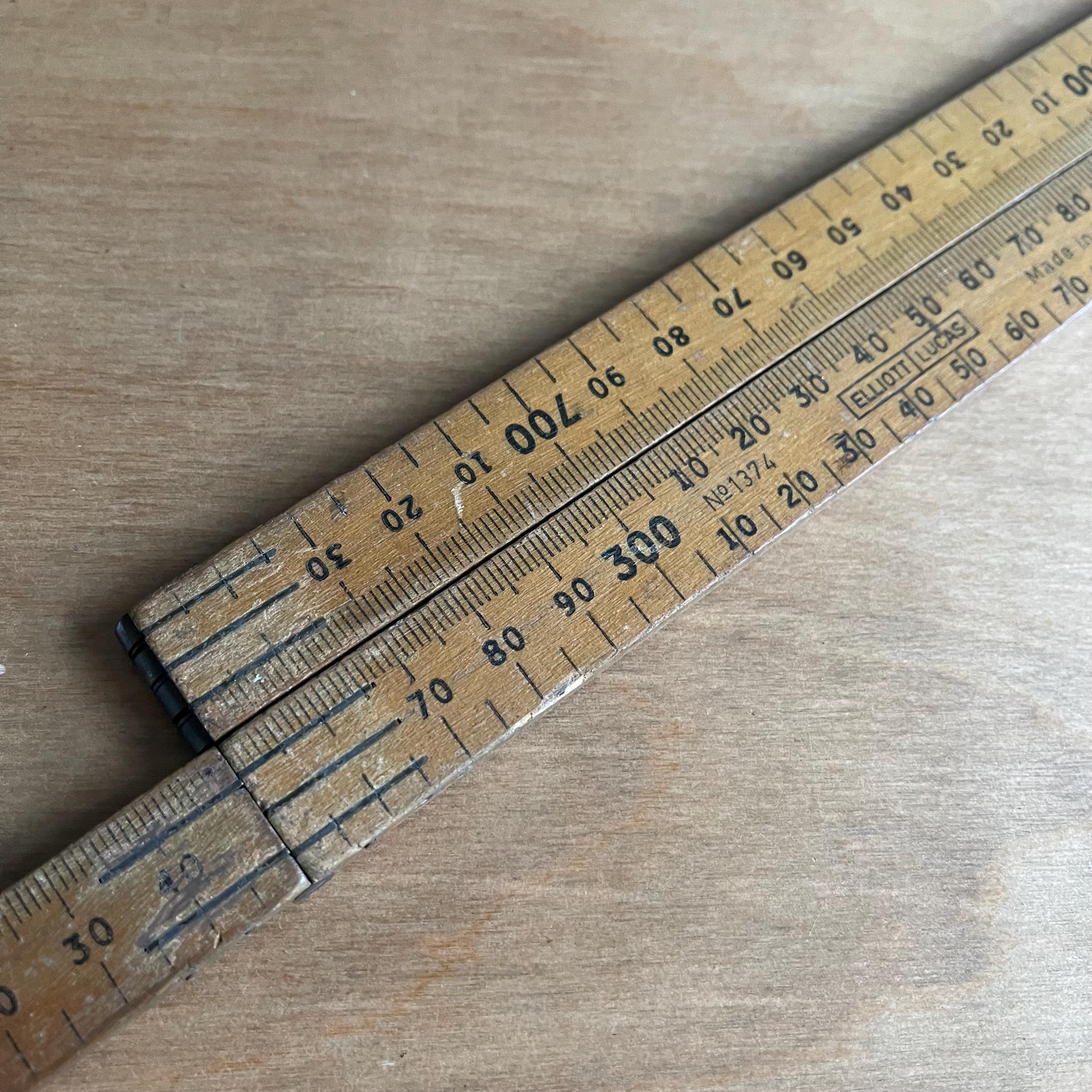 Loftus Ruler Vintage Elliot Lucas Folding Ruler. 30”, Damaged - Etsy