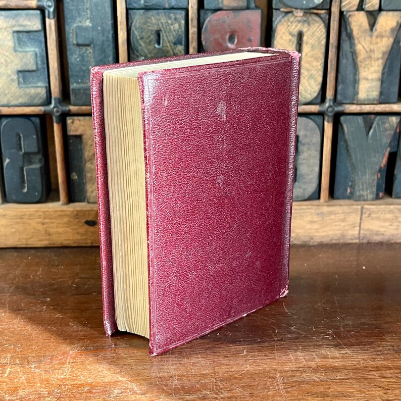 Vintage Miniature Bijou Dictionary of Synonyms & Antonyms Etsy Singapore