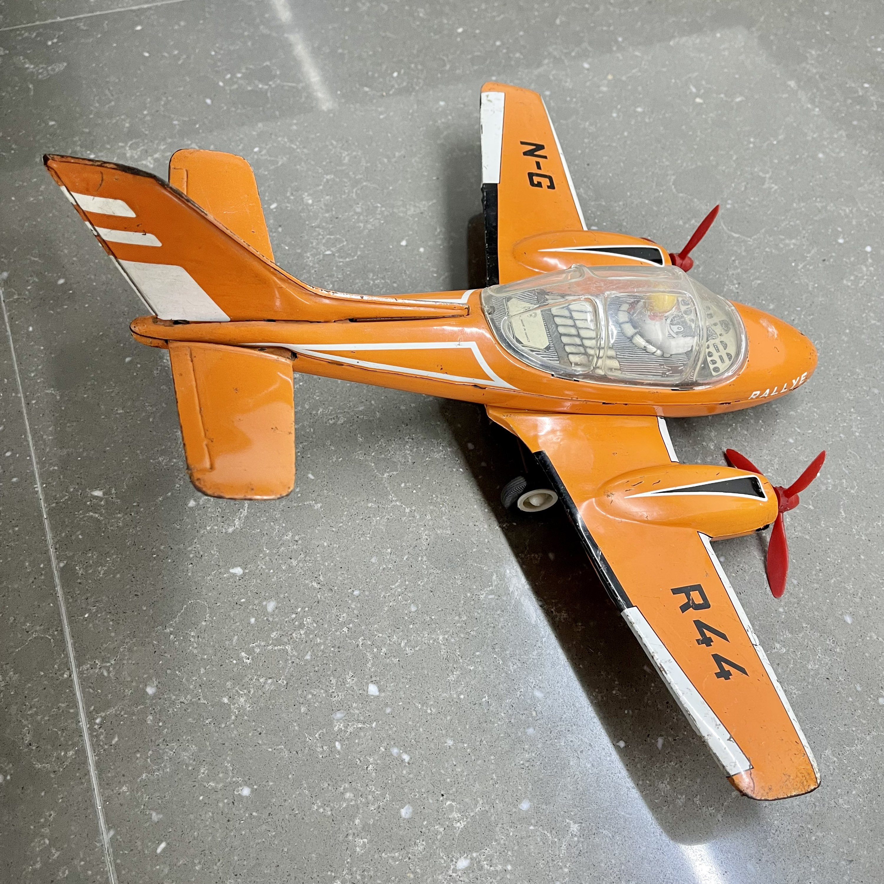 Avion Joustra Rallye - Jouet Vintage Neuf En Boîte
