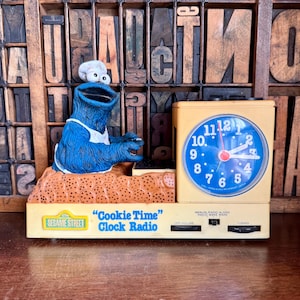 (宅)55周年 セサミストリート カレンダークロック Vintage Sesame Street Clock - Etsy