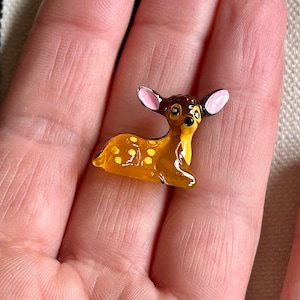 Miniature reindeer, deer for dioramas or dollhouses