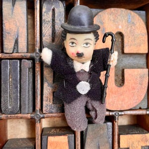 Charlie Chaplin Doll - Etsy Charlie Chaplin Doll - Etsy