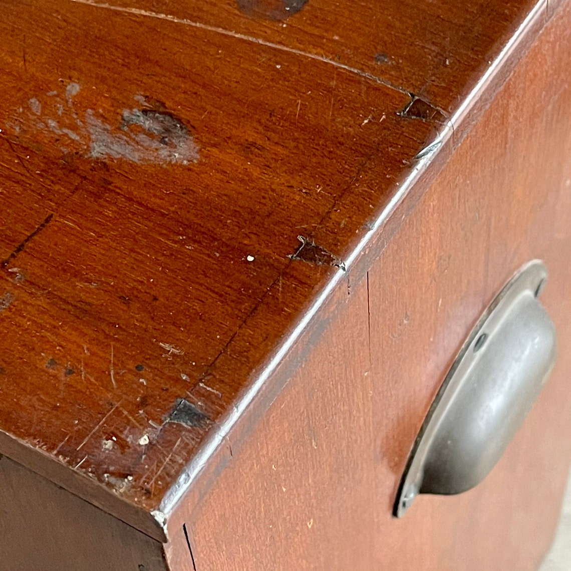 Archivador eduardiano de caoba con 4 agujeros de paloma 2 | Etsy