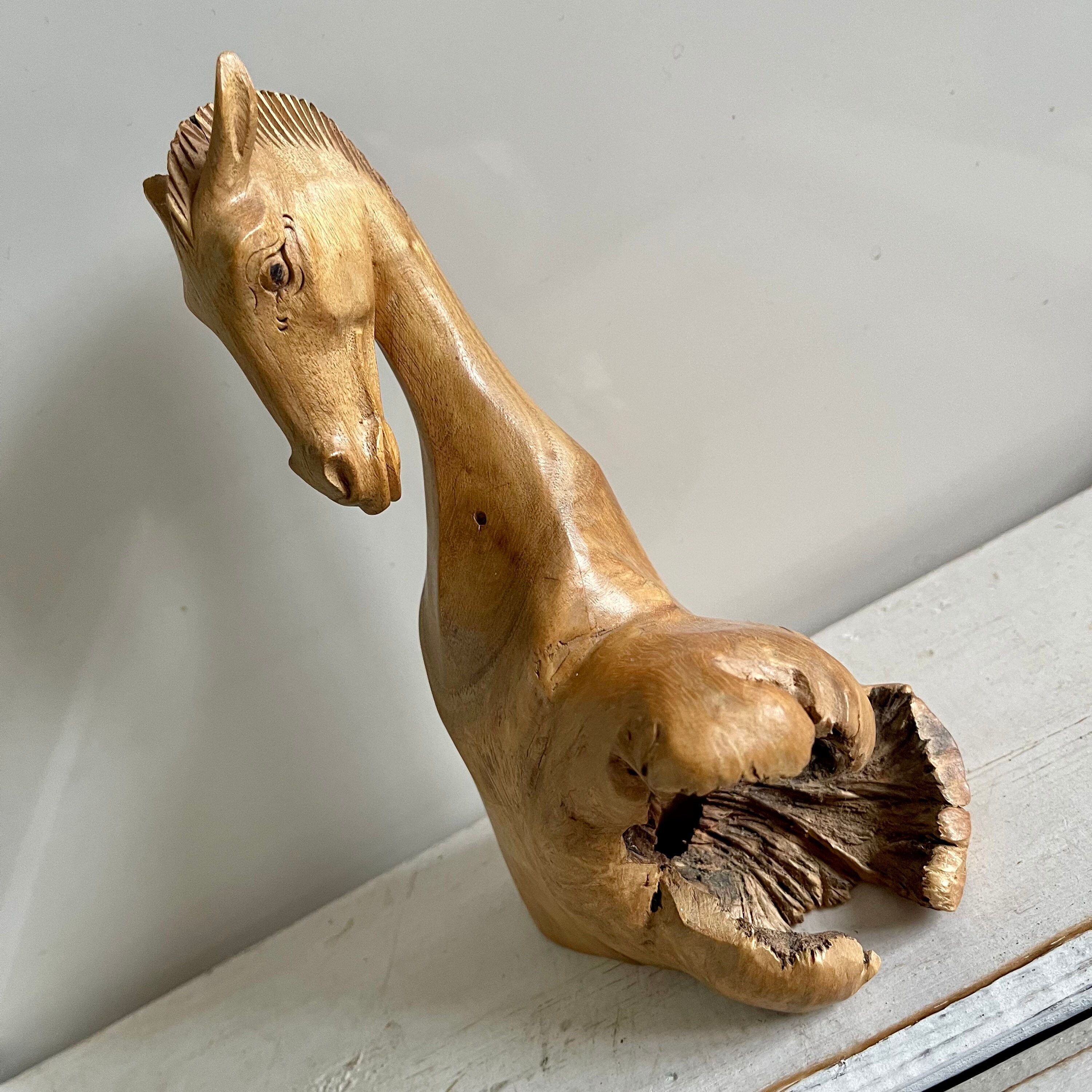 Parasite Wood Horse Carvings Parasite Wood Horse Carvings
