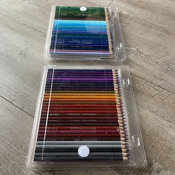 Zenacolor 160 Colored Pencil Set (With Number) -Metal Box-Adult