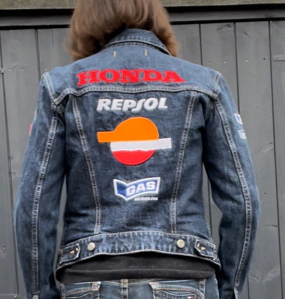 美品 GAS HONDA REPSOL HONDA RACING ホンダ デニム Gas repsol honda racing - Gem