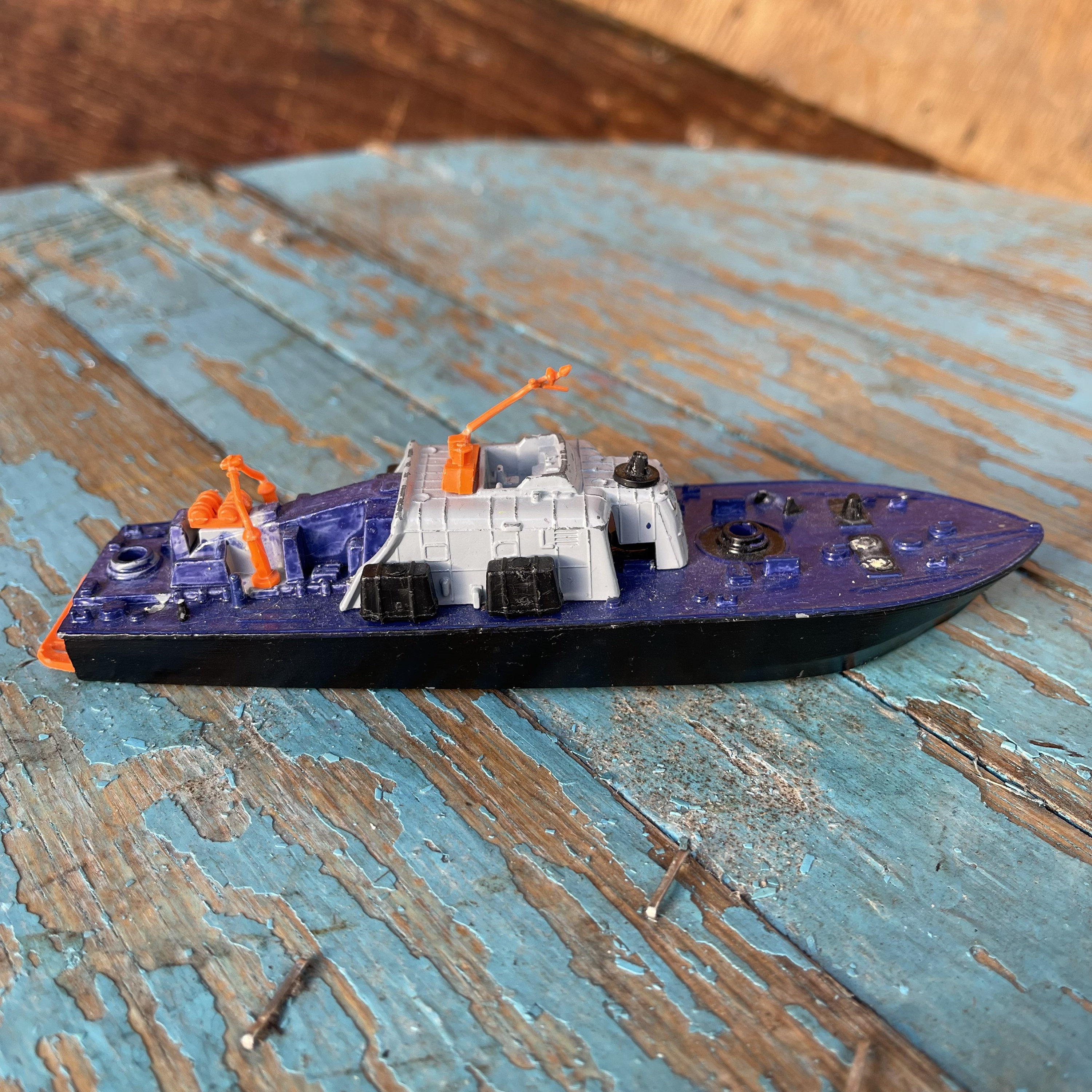Vintage Dinky Toys Air Sea Rescue Launch model boat, ship