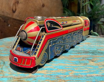 Funland Loco Train - Tin Toy #100174 – Bird n' Squirrel