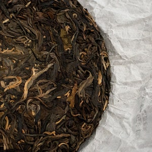 Single Tree Sheng Puerh - 2022 - Rare loose leaf tea from Thailand - Organic young raw pu-erh cake, pressed fermented tea