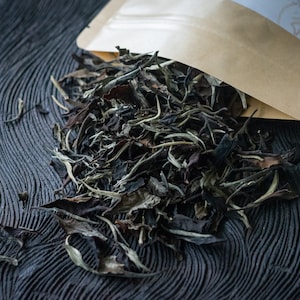 Wild White Tea Premium loose leaf tea form Thailand Organic and Wild Bai Mu Dan style