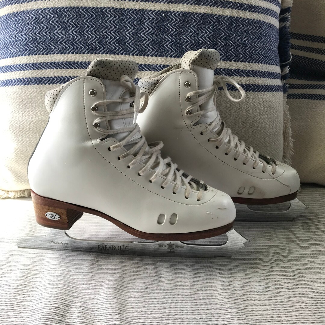Parabolic Phantom 10 Blades With Riedell Size 6 1/2 Boot Ice Skates Etsy