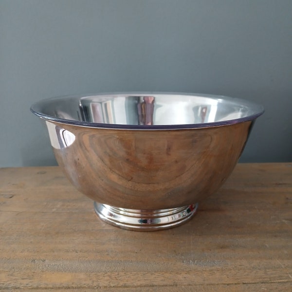 Silverplate Paul Revere reproduction bowl