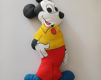 Stuffed Mickey Mouse pillow vintage