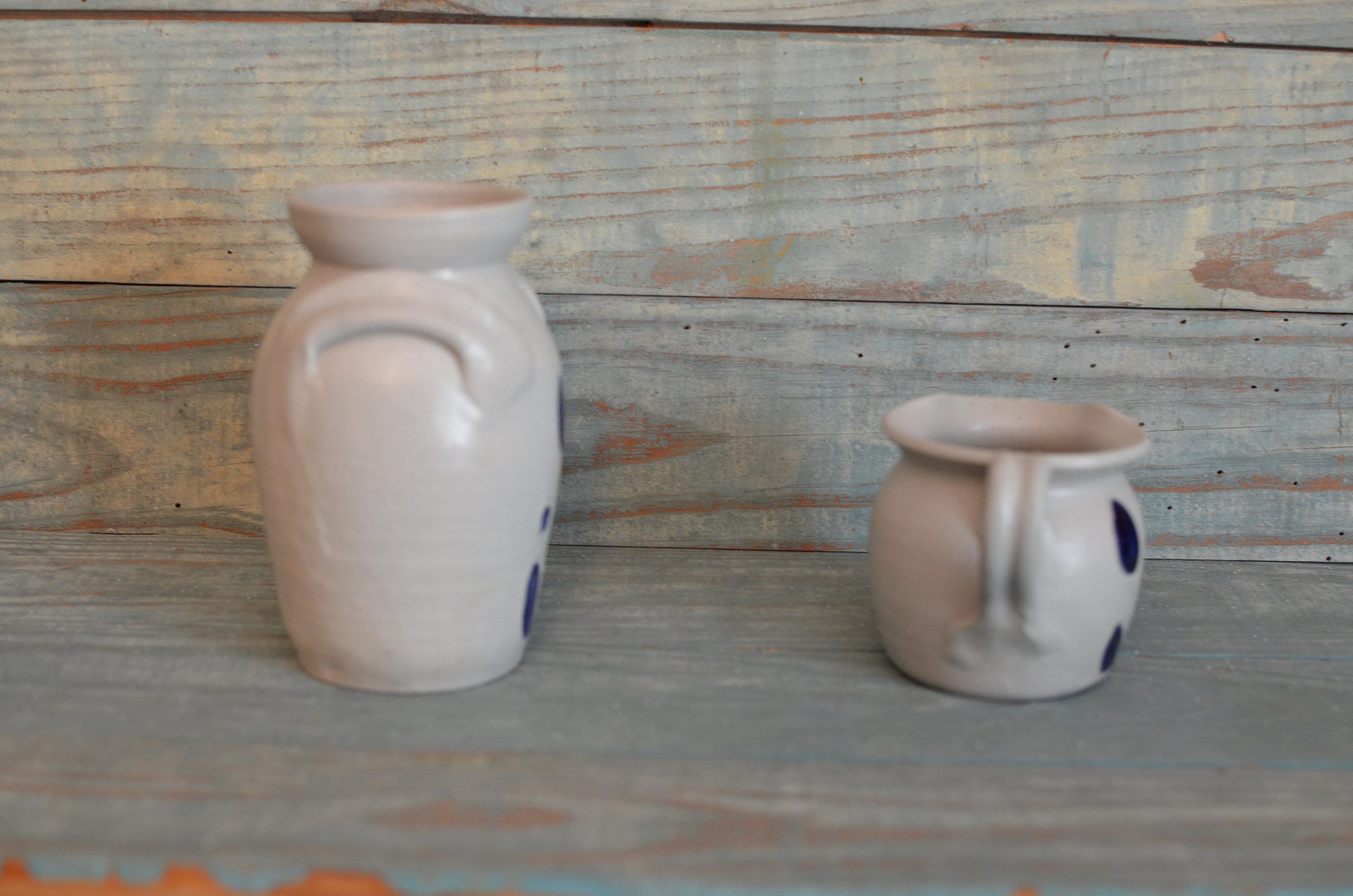 Williamsburg Pottery Vase and pitcher Etsy