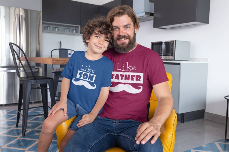 Father day Son gift tee father and daughter matching dad Father Son Funny tShirts Daddy Baby Matching Shirts Daddy and Baby Shirts