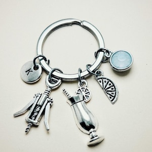 Bartender Gift, Barman Gift, Bartender Keychain, Bartender Keychain, Barmaid, Mixologist, Bar, Bar, Pub, Drink, Server, Waitress