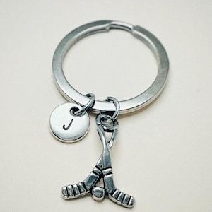 Hockey Gift, Hockey Keychain, Personalized Hockey, Hockey Keychain, Hockey Player, Field Hockey, Women, Men, Women, Hockey Team, Coach