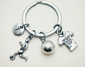 Goalkeeper Gift, Goalie Gift, Soccer Keychain, Soccer Keyring, Football Gift, Football Coach, Football Keychain, Football Keyring,Goalkeeper