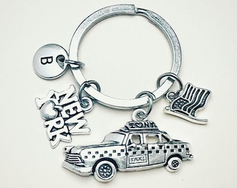 New York Keychain, New York Gift, New York Keyring, America Gifts, New York, America Gift, America Keychain, USA Gift,USA Keyring,Big Apple 