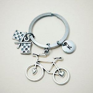 Cyclist gift, Cyclist keychain, Cyclist keychain, Bicycle gift, Bicycle KEychain, Bicycle keychain, Cyclist gifts for her, cycling, Biker