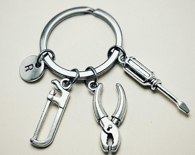 Carpenter keyring, Handyman keyring, Personalized keyring, Carpenter keyring, bricklayer