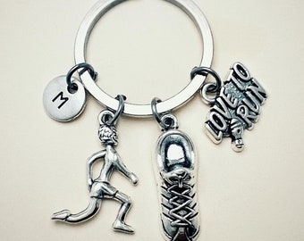 Run Gifts, Runner Keychain , Runner Gifts, Runner Keychain, Love to Run, Gift for Runners, Gifts for Runners, Marathon Gift