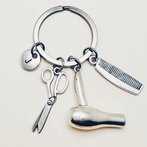 Regalo parrucchiere, regalo stilista, regalo per parrucchiere, regalo estetista, regalo di hairstylist, portachiavi, portachiavi