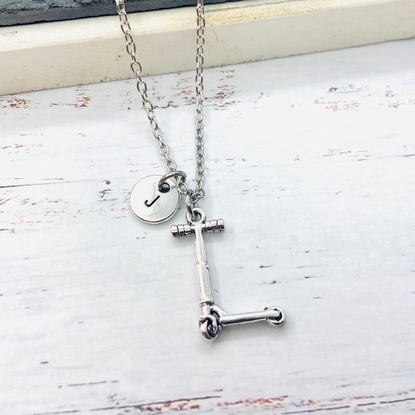 Scooter Necklace, Scooter Jewelry, Scooter Gift, Scooter Charm, Unique Gifts, Skater, Kids Scooter, Moped, Motorbike,Chidlren scooter,Friend