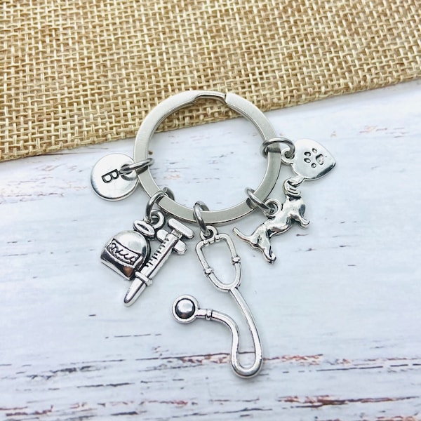 pulsera veterinaria, médico animales, perro, gato, animales de compañía, amor por los animales, regalo para veterinarios