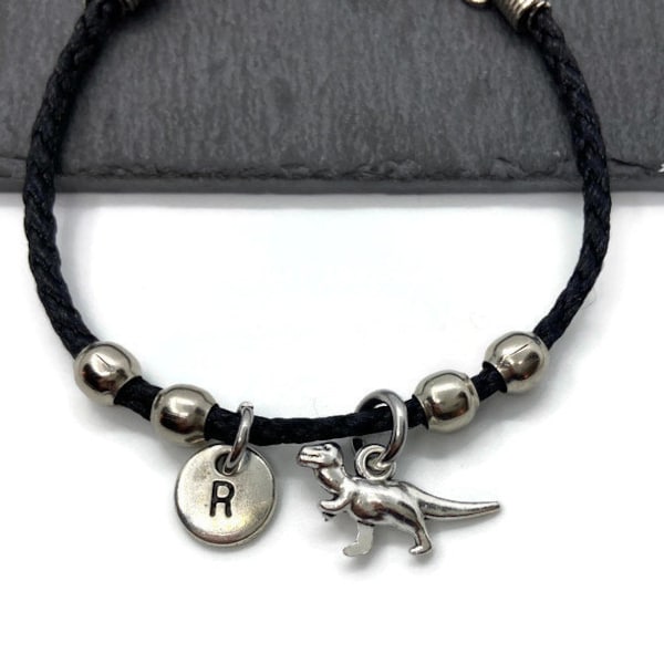 Dinosaur Charm gifts, Dinosaur bracelet, T rex bracelet, Dinosaur jewellery, Dinosaur Lover, Dino charm, Best Friend, Mens,