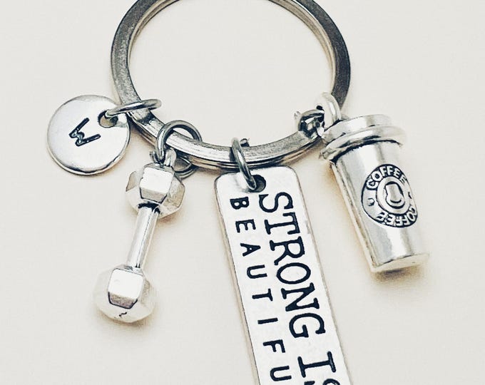 Fitness keychain, gym gifts, gym keychain, bodybuilding gifts, motivational keychains, weight loss gifts, fitness gifts, personal trainer