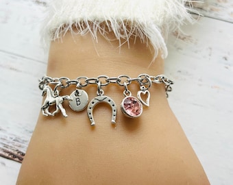 Horse gifts for girl, Gift for Horse Lover, Horse Bracelet, Gift for Horse Rider, Horse Lover, Pony, Horse, gifts for women, Bracelet,