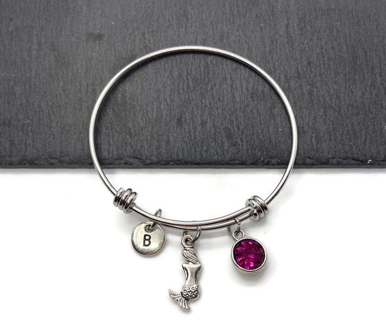 Gift for Sister whale tail charm,Mermaid fishtail Mermaid Jewelry Mermaid Bracelet Mermaid tail jewellery Mermaid bangle School pal