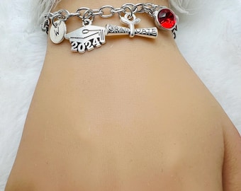 Graduation, Gift for him, Gift for her, bracelet, University, Graduate, School, College, Graduation gifts, graduation 2023, 2024,