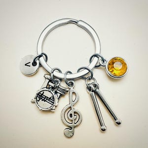 Portachiavi Chiave di violino anello grande claraluna - Bomboniere