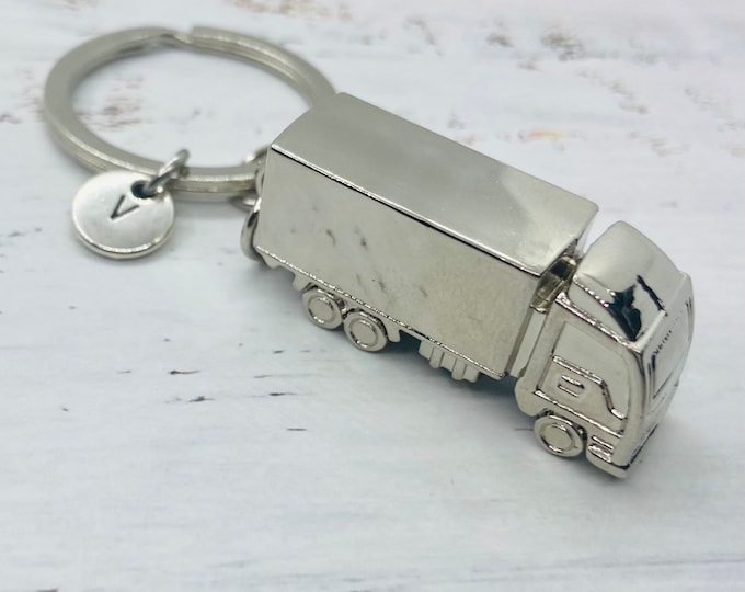 Truck Keychain, Trucker, Trucker Gift, 3D Keychain, Trucker Keychain, Dad Birthday Gift, Friend Gift, Gift for Man