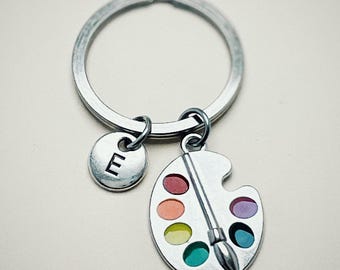 Painter Gift, Painter Keyring, Painter Keychain, Gift for Painter, Painting Class, Art Teacher, Art Student,Art Graduation,Art Class,Artist