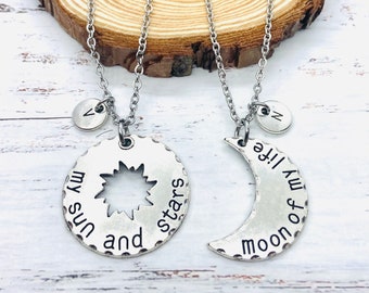 Game of Thrones Inspired Necklace 'My Sun and Stars, Moon of My Life', Set 2, Necklaces for Her and Him, Matching Necklace,
