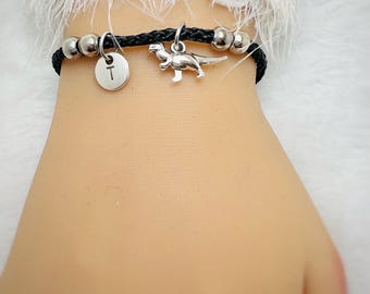 Dinosaur Charm gifts, Dinosaur bracelet, T rex bracelet, Dinosaur jewellery, Dinosaur Lover, Dino charm, Best Friend, Mens,
