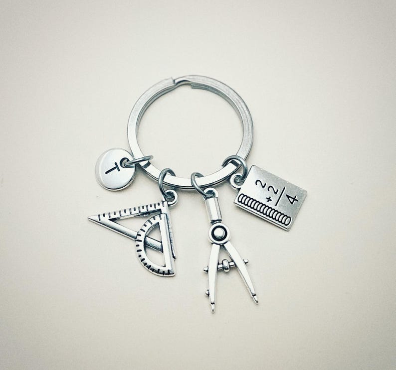 Math Key Ring Math Gift, Math Teacher Gift, Math Student Gift, Math Gift for Her ...