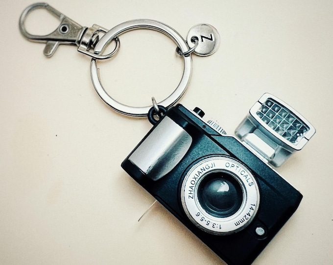 Camera Keychain, with Sound and Light, Photographer Gift, Photography Keychain, Keychain for Photographer