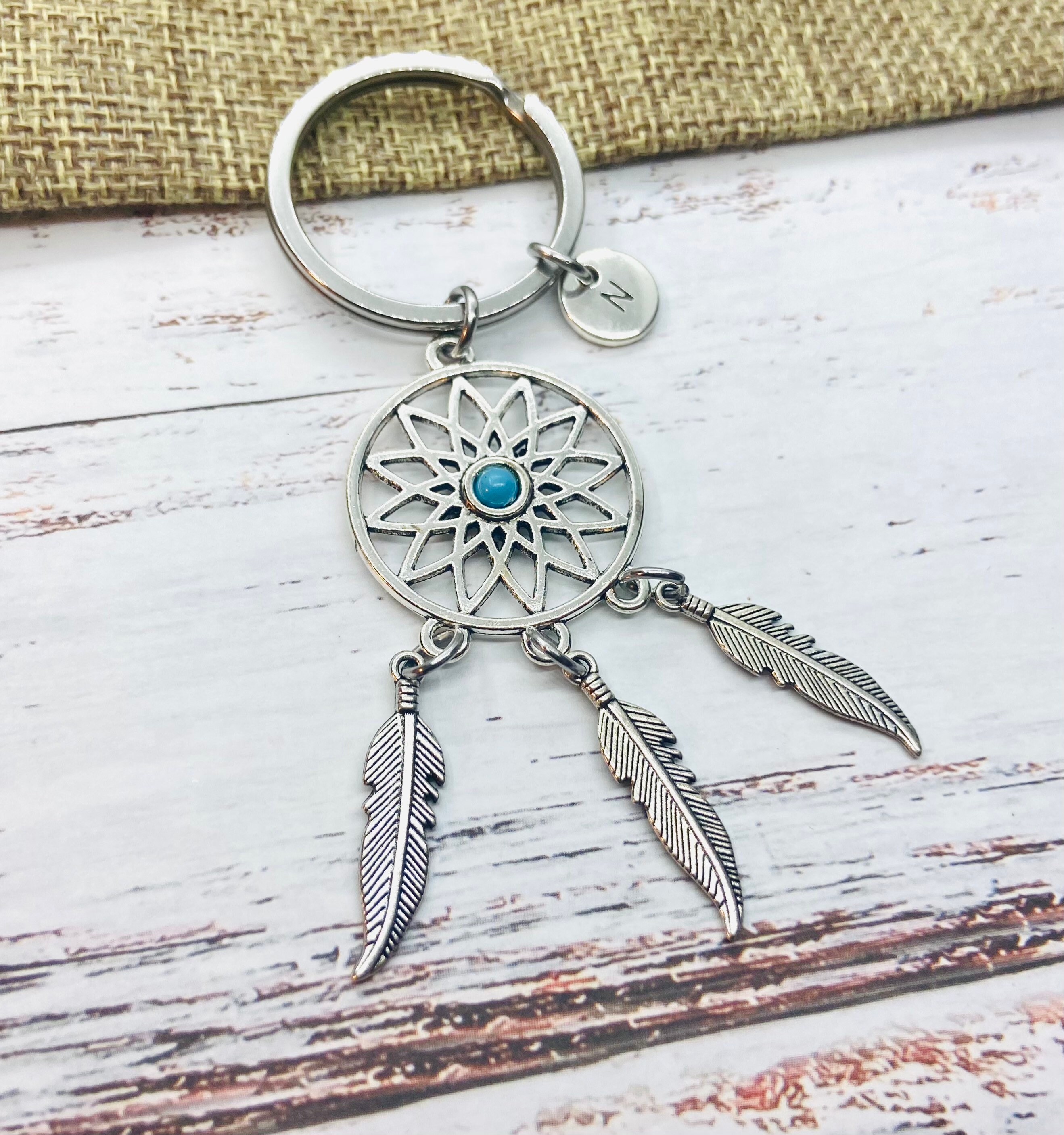 Sichumaria Personalized Keychains For Girls,Handbag Or Purse With Agate &  Feather Charm Keyring,Key Ring For Car And Bike,Dream Catcher Keychain  (Black) : : Bags, Wallets and Luggage