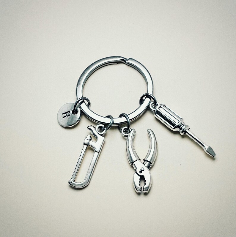 Carpenter Keyring, Handyman Keyring, Personalized Keyring, Carpenter ...